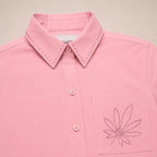 Chemise Strass Rose