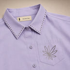Chemise Strass Lavande