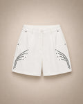 Short Taille Haute Ivoire Arcs & Strass