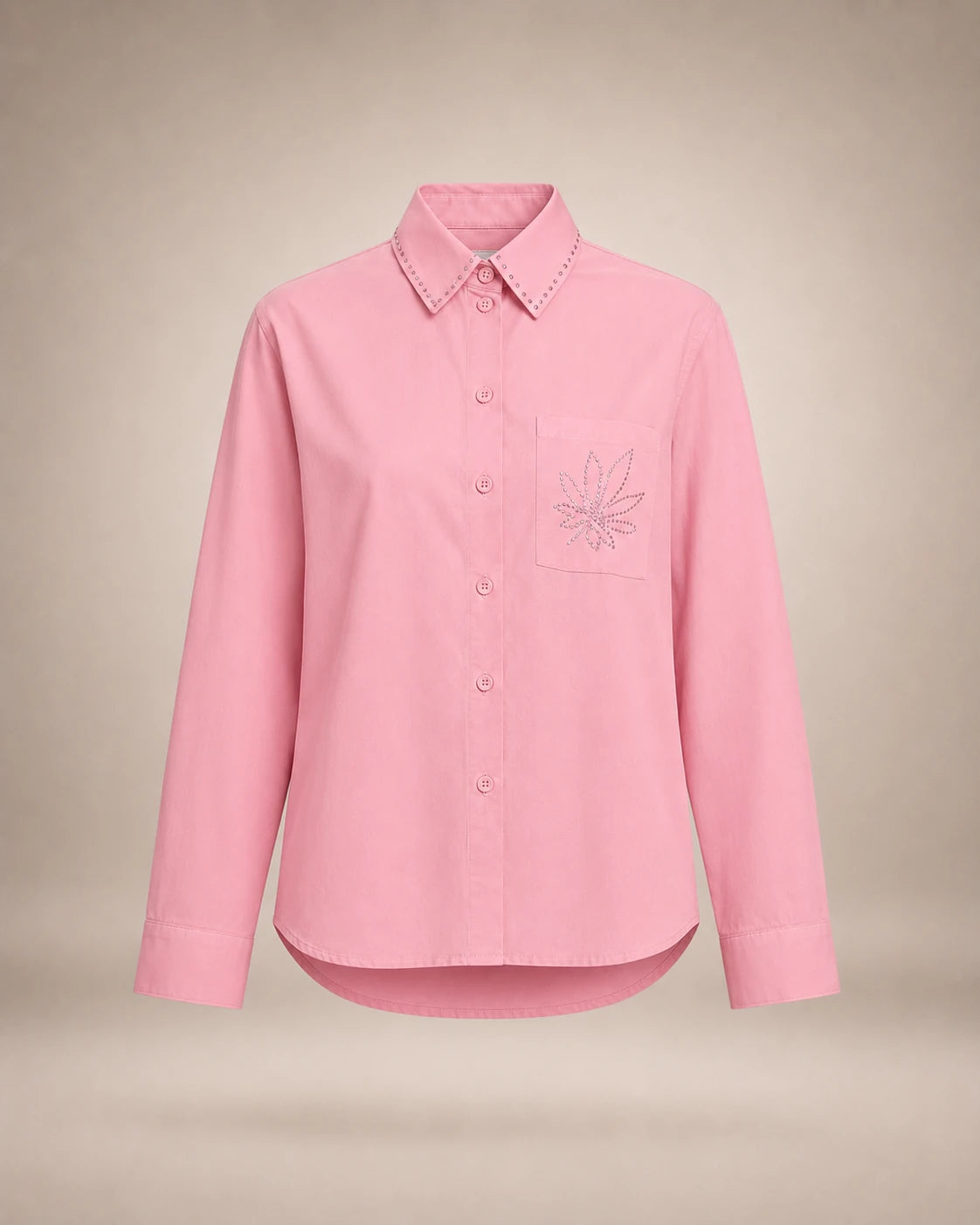 Chemise Strass Rose