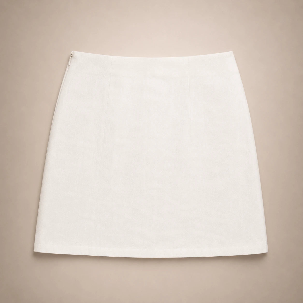 Mini-Jupe Strass Constellation Blanc
